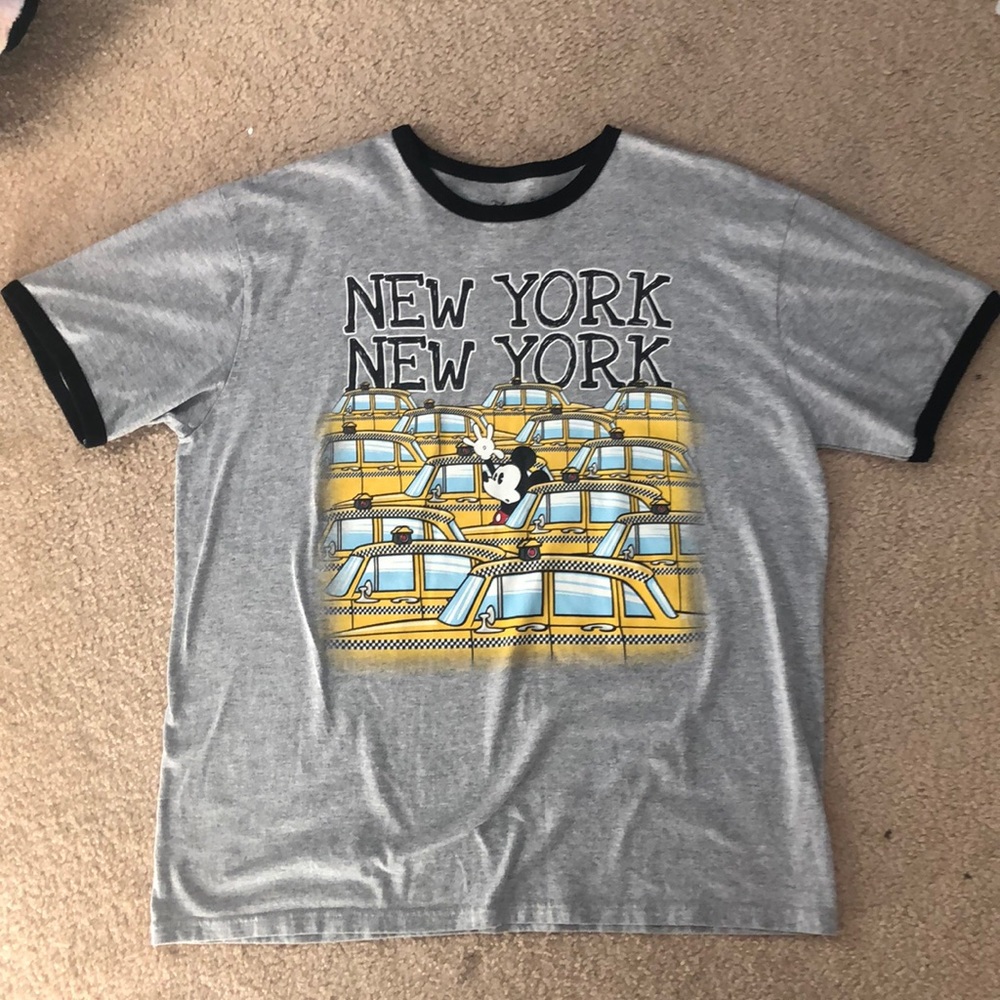 Disney Mickey Mouse New York Taxi Men’s T-Shirt